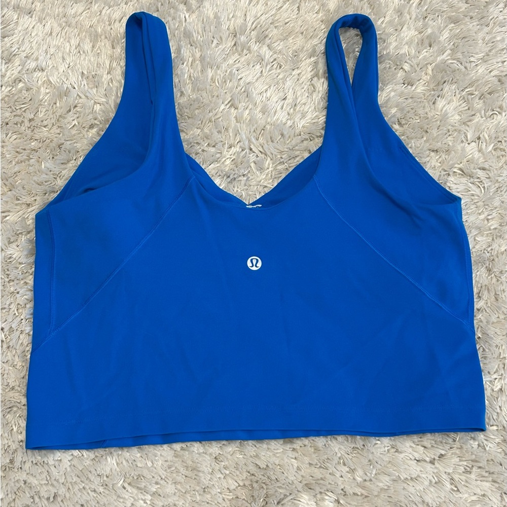 Lululemon Align Tank Top Poolside Blue Size 10